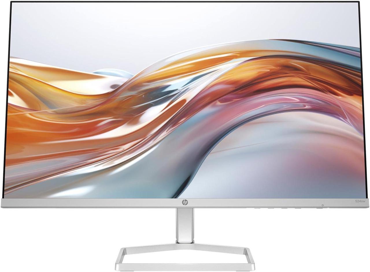 HP Series 5 23.8 inch FHD White Monitor - 524sw 23.8" FHD (1920 x 1080) 48-100