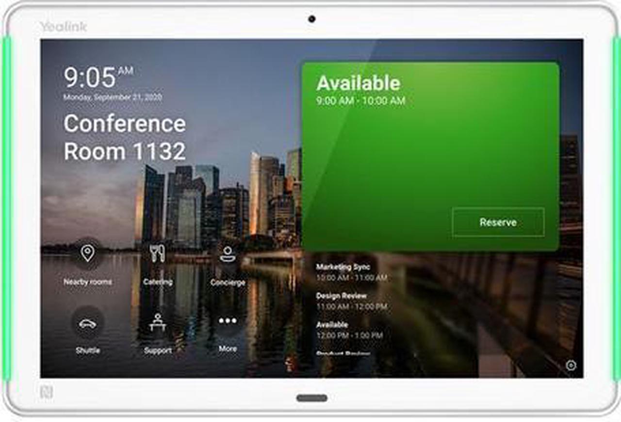 Yealink Multifunctional Meeting Room Scheduling Panel ROOMPANELPLUS