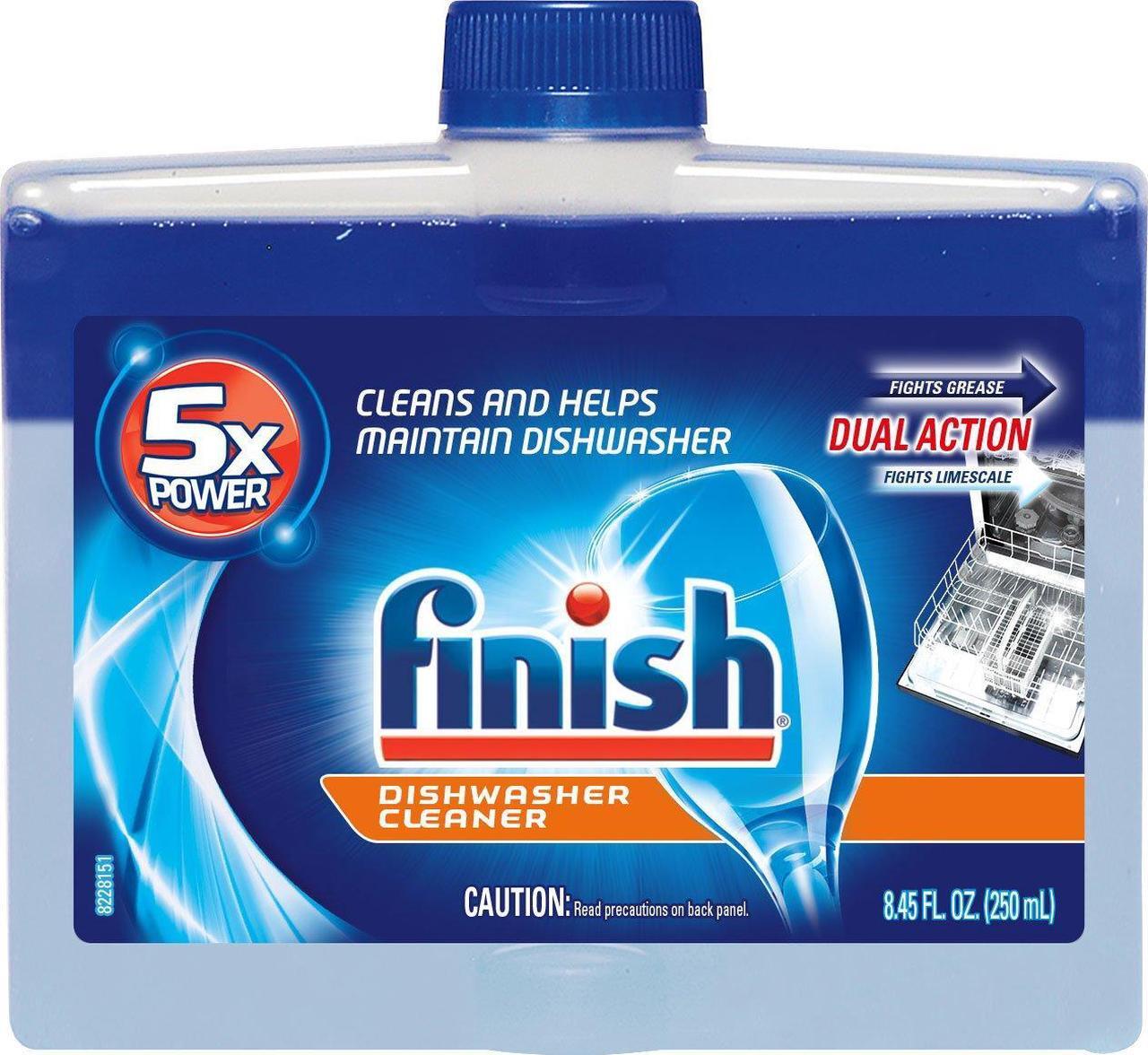 Alt view image 14 of 14 - FINISH Dishwasher Cleaner Fresh 8.45 oz Bottle 6/Carton 95315