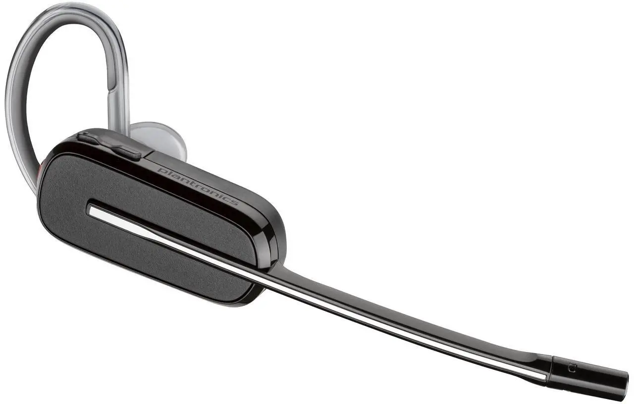 Alt view image 8 of 8 - Poly Savi 8200 Office 8240 Earset - Mono - Wireless - Bluetooth - 590.6 ft - 20 Hz - 20 kHz - Over-the-ear - Monaural - In-ear - Noise Cancelling Microphone - Noise Canceling