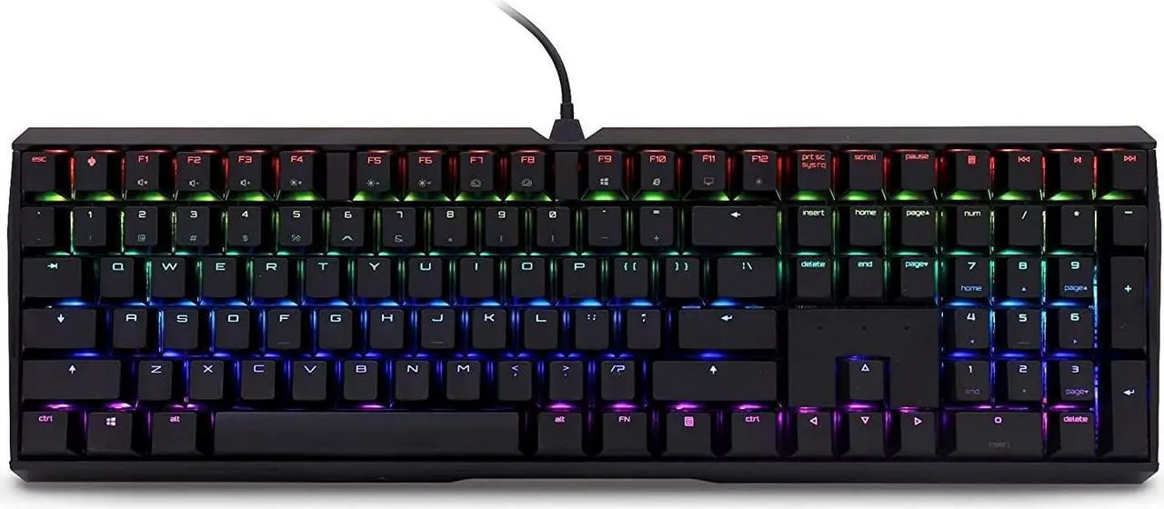 Alt view image 6 of 6 - CHERRY MX 3.0S Wired RGB Keyboard MX RED SWITCH Black G803874LYAUS2