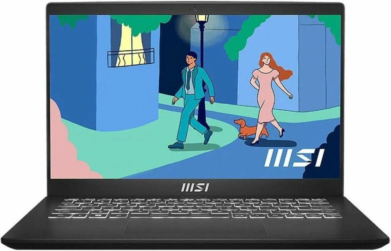 Alt view image 7 of 19 - MSI Modern 14 C7M, Laptop, Black, 14" 60Hz, AMD Ryzen 7 7730U, UMA Graphics, 16 GB Memory, 512 GB SSD, Win 11 Pro, 3 Year Warranty - Intel Chip - 1920 x 1080 - Windows 11 Pro - AMD Radeon Graphic