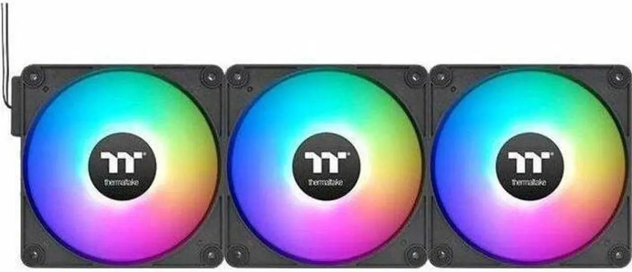 Alt view image 8 of 16 - Thermaltake CT140 EX ARGB Sync PC Cooling Fan 3-Fan Pack 3 Pack CLF182PL14SWA