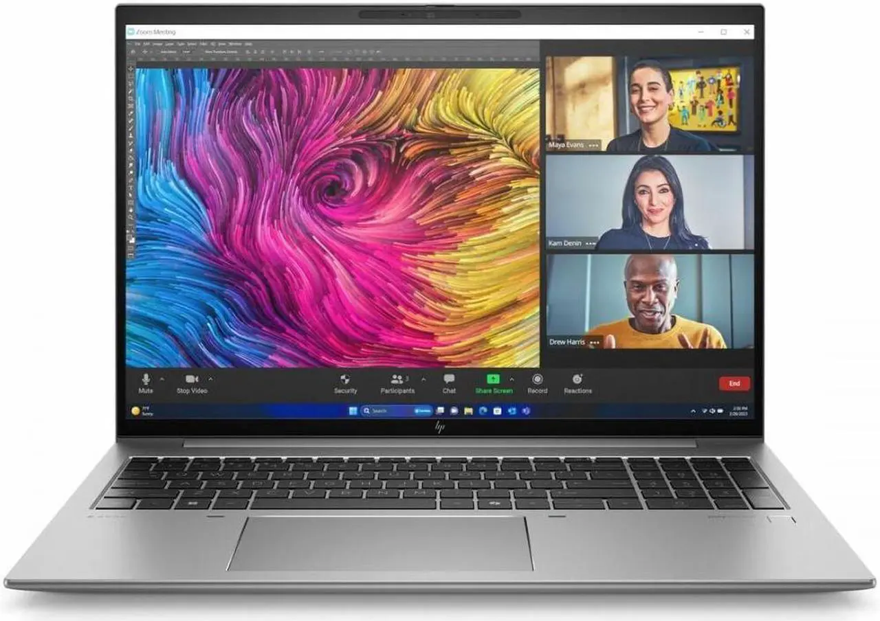 Main image of HP 16" ZBook Firefly G11 Mobile Workstation, Intel Core Ultra 7 165U, 16GB DDR5, 512GB SSD, Windows 11 Pro, A6UG3UT#ABA