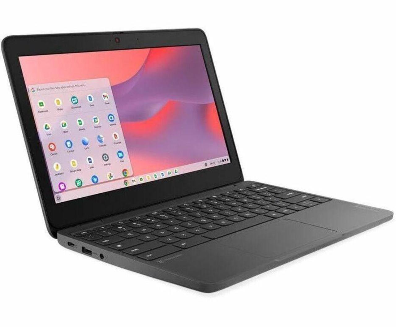 Alt view image 8 of 18 - Lenovo 100e Chromebook Gen 4 83G80003US 11.6" Chromebook - HD - Intel N-Series N100 - 8 GB - 64 GB Flash Memory - ChromeOS - Intel UHD Graphics - Graphite Gray  83G80003US
