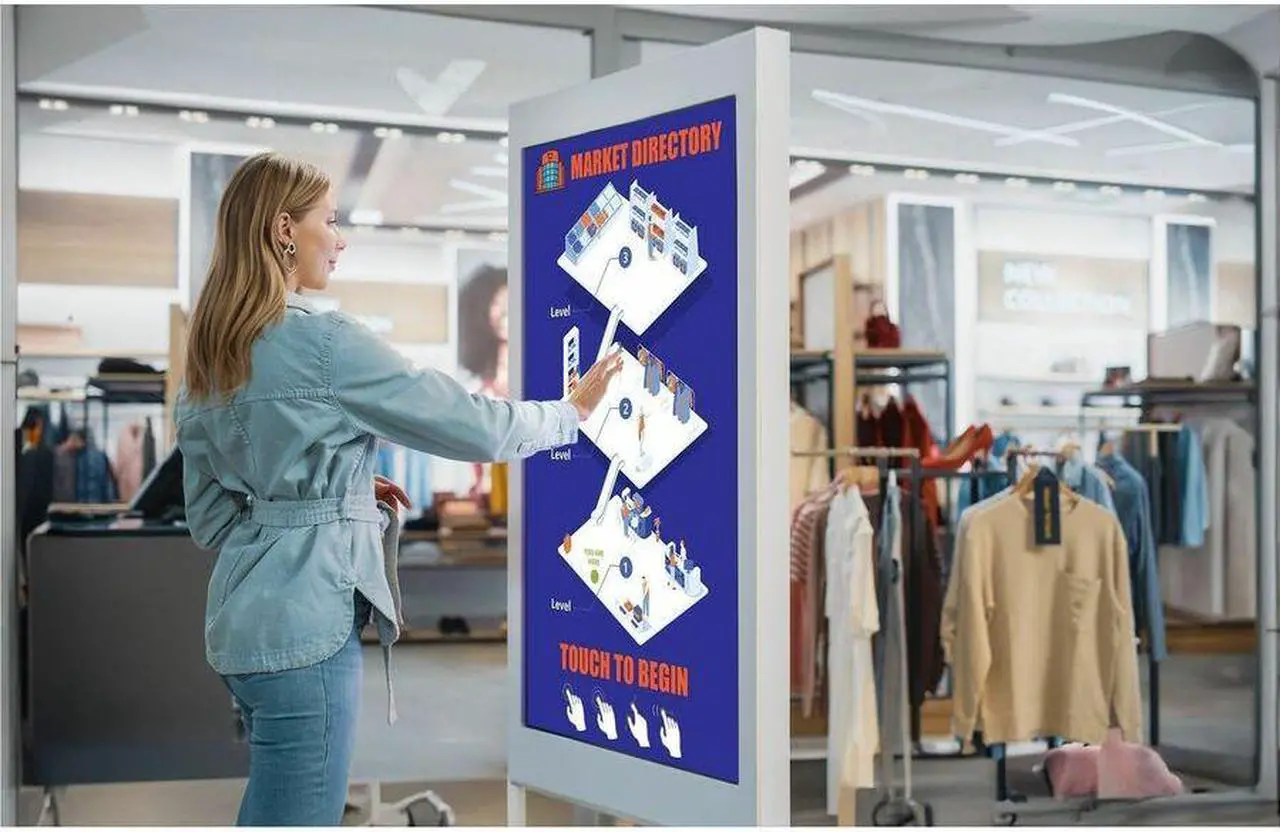 Alt view image 6 of 7 - Planar SLM502 4K LCD Display - 50" LCD - 16 Hours/ 7 Days Operation - 3840 x 2160 - 16:9 - 4K UHD - 9.50 ms - Direct LED - 500 Nit - 2160p - HDMI - USB - SerialEthernet - Android 10 - Energy Star