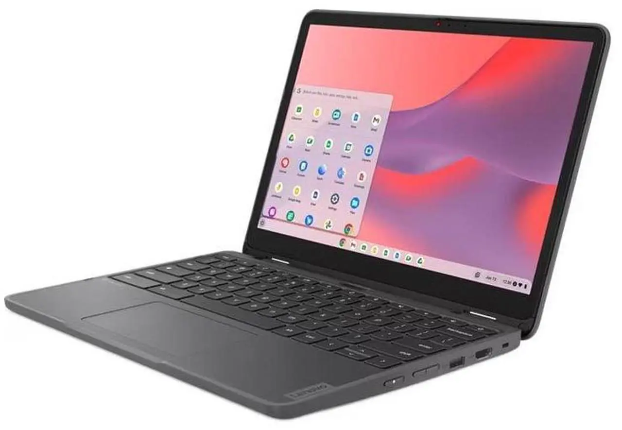 Alt view image 8 of 12 - Lenovo 500e Yoga Chromebook Gen 4 12.2" Touch Screen Intel Processor N100 8GB Memory 64 GB SSD Chrome OS 82W4001SUS
