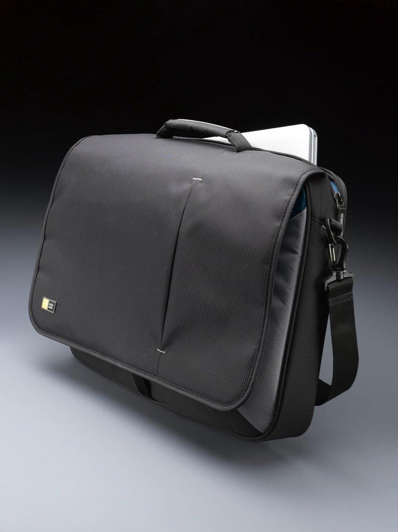 Alt view image 18 of 19 - Caselogic 3201140 17 in. Laptop Messenger Bag, Black - 3.37 x 17.75 x 13.75 in.