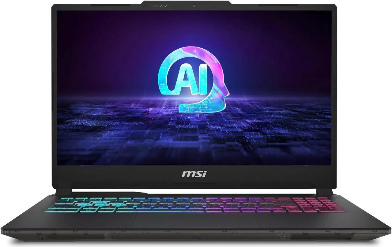 Alt view image 15 of 16 - MSI Cyborg 15 AI A1V Cyborg 15 AI A1VFK-203US 15.6" Gaming Notebook - Full HD - Intel Core Ultra 7 155H - 64 GB - 1 TB SSD - Core Black - Intel Chip - 1920 x 1080 - Windows 11 Pro - NVIDIA GeForc