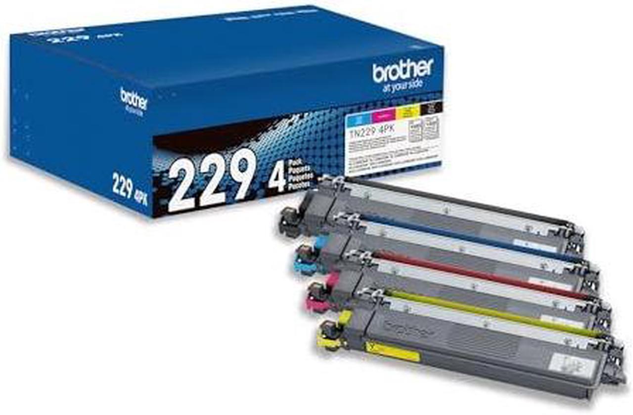 Alt view image 9 of 16 - Brother Genuine TN2294PK Standard Yield Toner Cartridge B/C/M/Y Multi-Pack