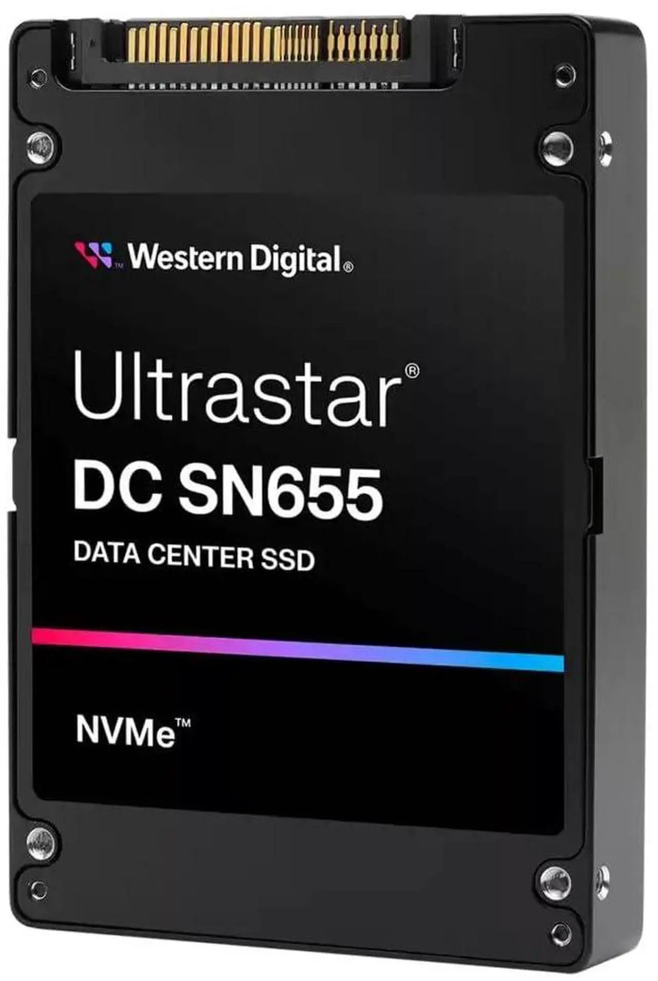 Alt view image 2 of 7 - Western Digital Ultrastar DC SN655 U.3 7.68 TB PCI Express 4.0 TLC 3D NAND NVMe