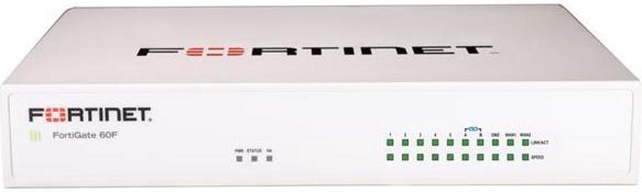 FortiGate-60F Firewall Appliance Plus 1 Year FortiCare Premium and FortiGuard Enterprise Protection (FG-60F-BDL-809-12)