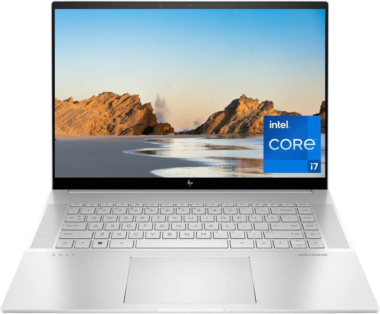 Main image of HP Envy 16-h1000 16" Touchscreen Notebook - Intel Core i7 13th Gen -13700H - 16 GB - 512 GB SSD - Natural Silver Aluminum - Windows 11 Home - In-plane Switching (IPS) Technology A75W7UA#ABA