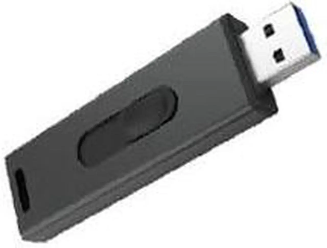 Alt view image 2 of 2 - Super Talent PS100 Pro Commercial temperature 1TB USB 3.2 Gen2 black silver gunmetal USB flash drive ST3U1T0PSU
