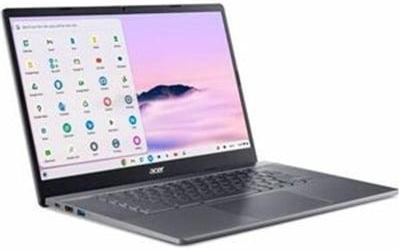 Alt view image 2 of 2 - Acer Chromebook Plus 515 CBE595-2 CBE595-2-36JT 15.6" Chromebook - Full HD - Intel Core 3 100U - 8 GB - 256 GB SSD - English (US) Keyboard - Iron
