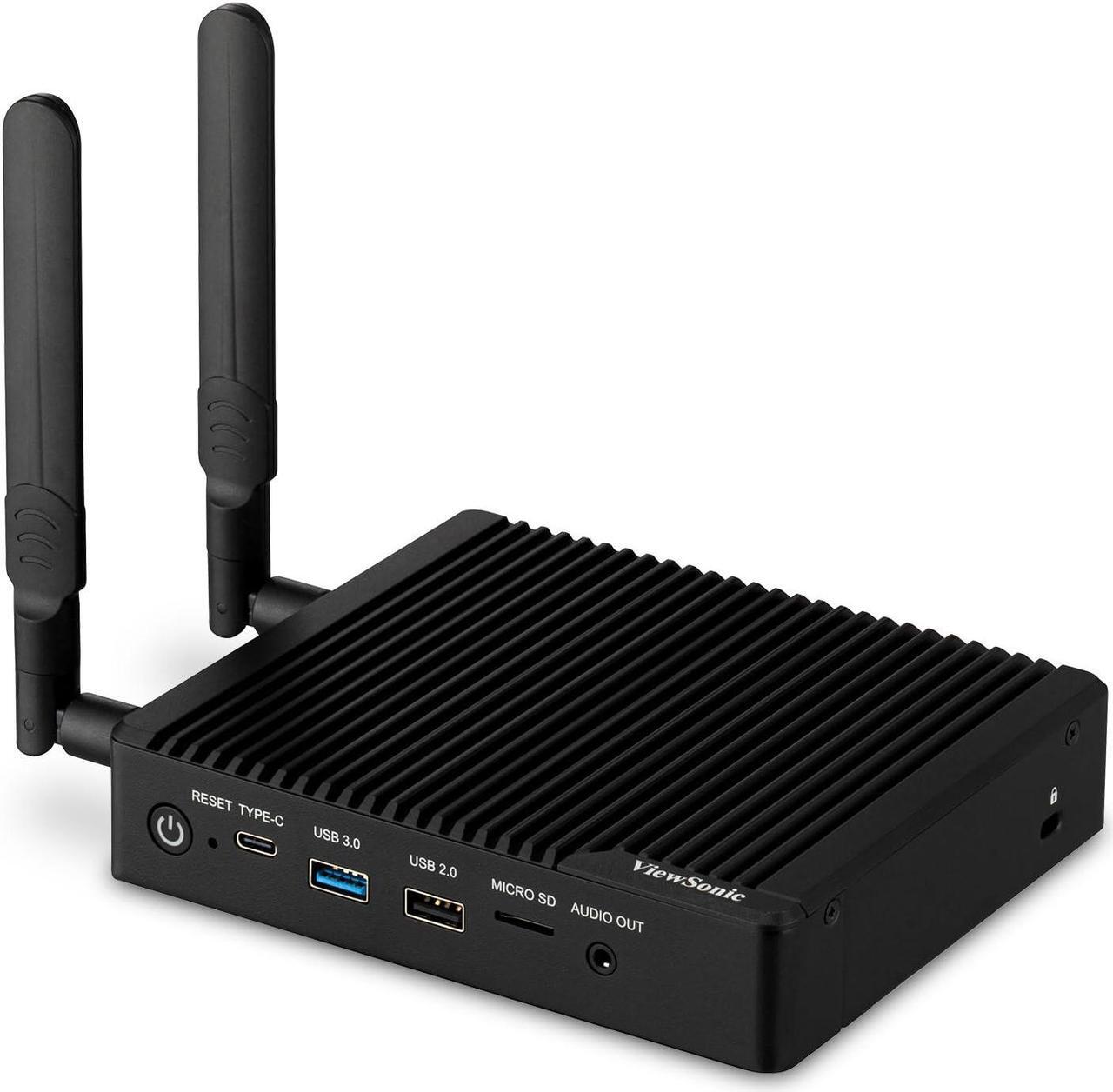 Alt view image 4 of 11 - ViewSonic VBS200-A ViewBoard Smart AV Controller for Monitors, Projectors, and Displays Compatible with RS232C with vCast License, HDMI, USB, and Mini DP Inputs