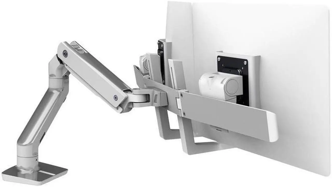 Alt view image 11 of 11 - HX DESK DUAL MONITOR ARM POLIS