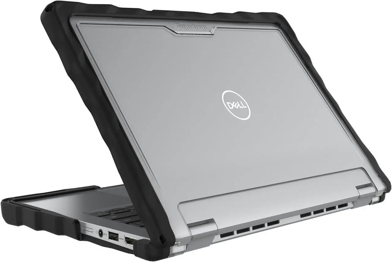 Alt view image 8 of 8 - Gumdrop DropTech For Dell Latitude 5350/5340 (2-in-1) - For Dell Notebook - Transparent - Bump Resistant, Drop Resistant, Shock Absorbing, Scratch Resistant, Damage Resistant - Rugged