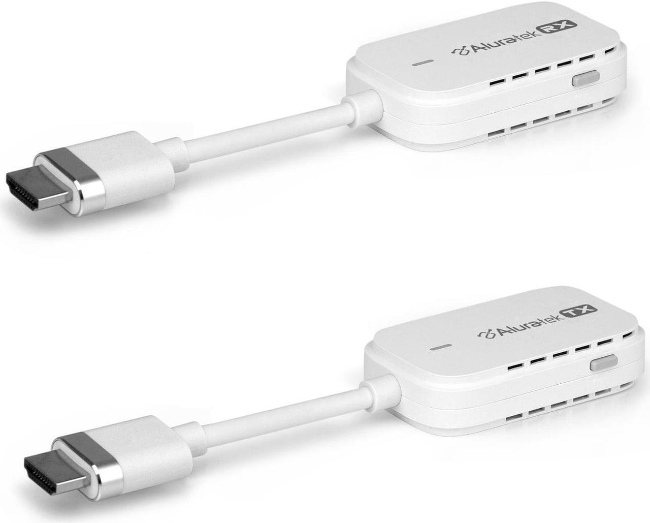 Alt view image 8 of 8 - Aluratek Streamcast Pro Wireless HDMI Streaming Kit - 100 ft Range - 2 x USB - 1 x HDMI In - 1 x HDMI Out - 1080p - Full HD - Computer, Notebook, HDTV, Streaming Setup, Monitor, Projector, Presentatio