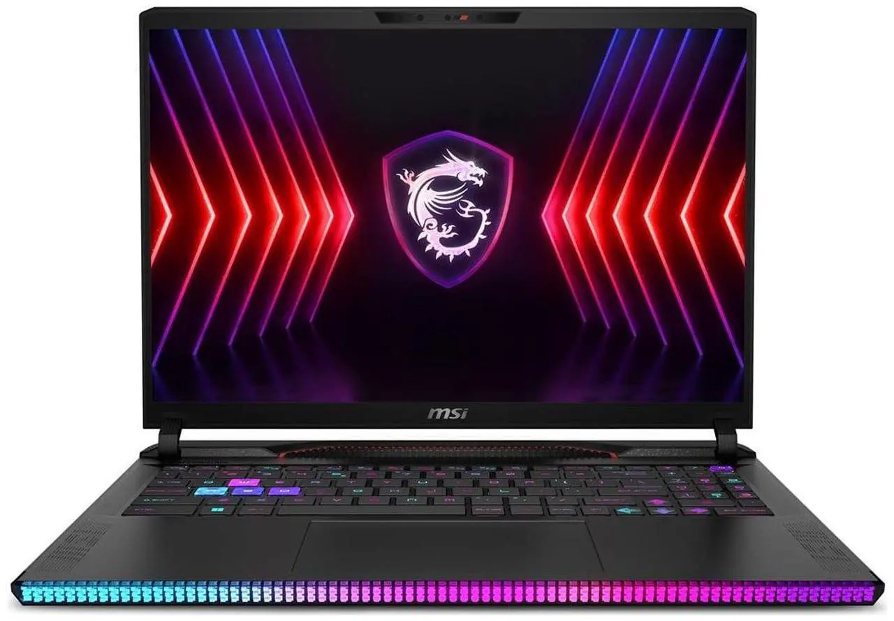 Alt view image 9 of 9 - MSI Raider GE68Hx 16 in 240Hz Gaming Laptop Intel Core i7-14700HX RTX 4060 16GB 1TB+512GB SSD - W11P - Raider 16 inch laptop with 240Hz display panel. Intel core i7 and Nvidia Geforce RTX4060