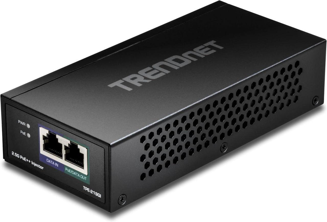 Alt view image 16 of 16 - TRENDnet TPE-219GI 2.5G PoE++ Injector