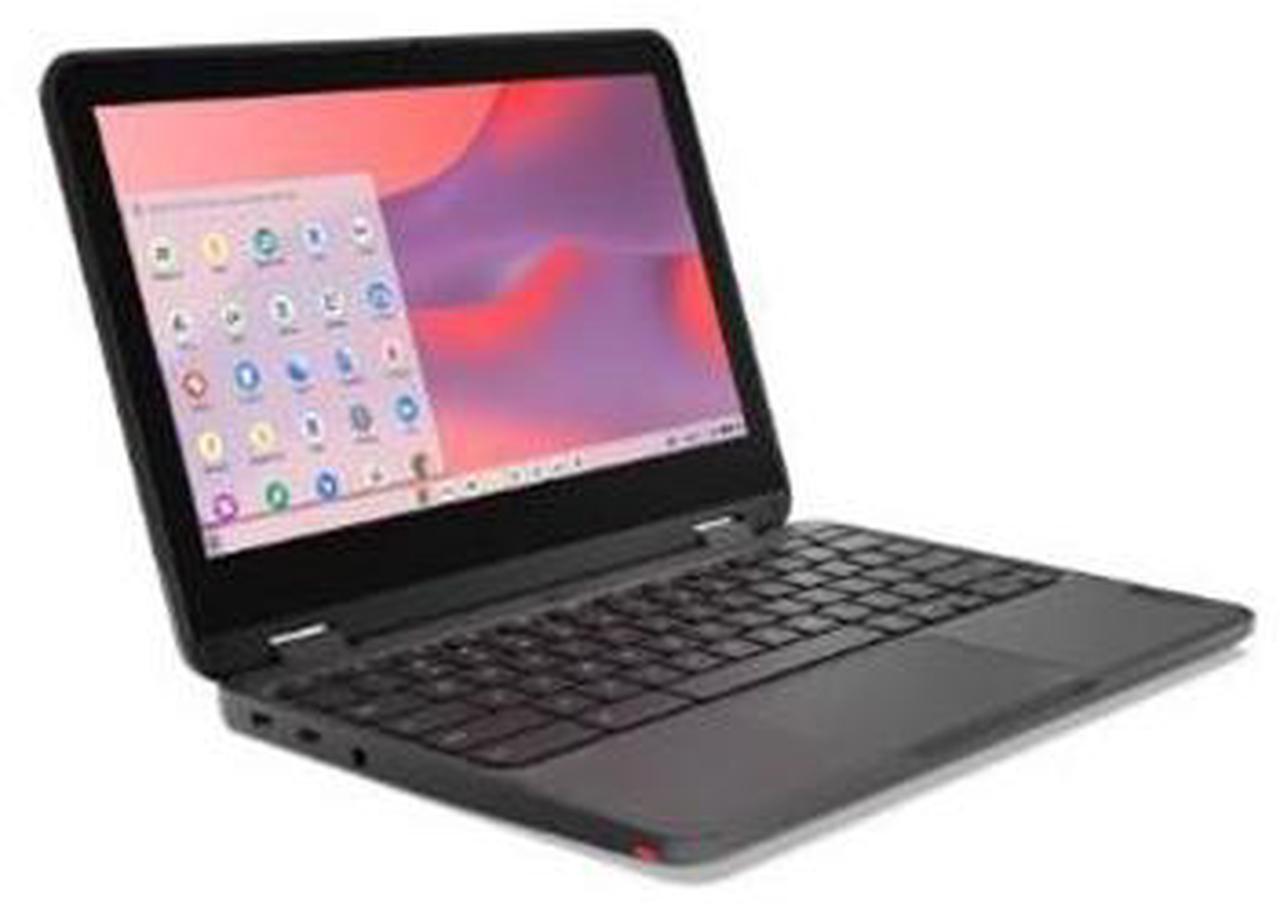 Alt view image 8 of 16 - Lenovo 500e Chromebook Gen 4s 11.6" Touch Screen Intel Processor N100 Intel UHD Graphics 4GB Memory 64GB Storage Chrome OS 83L40000US