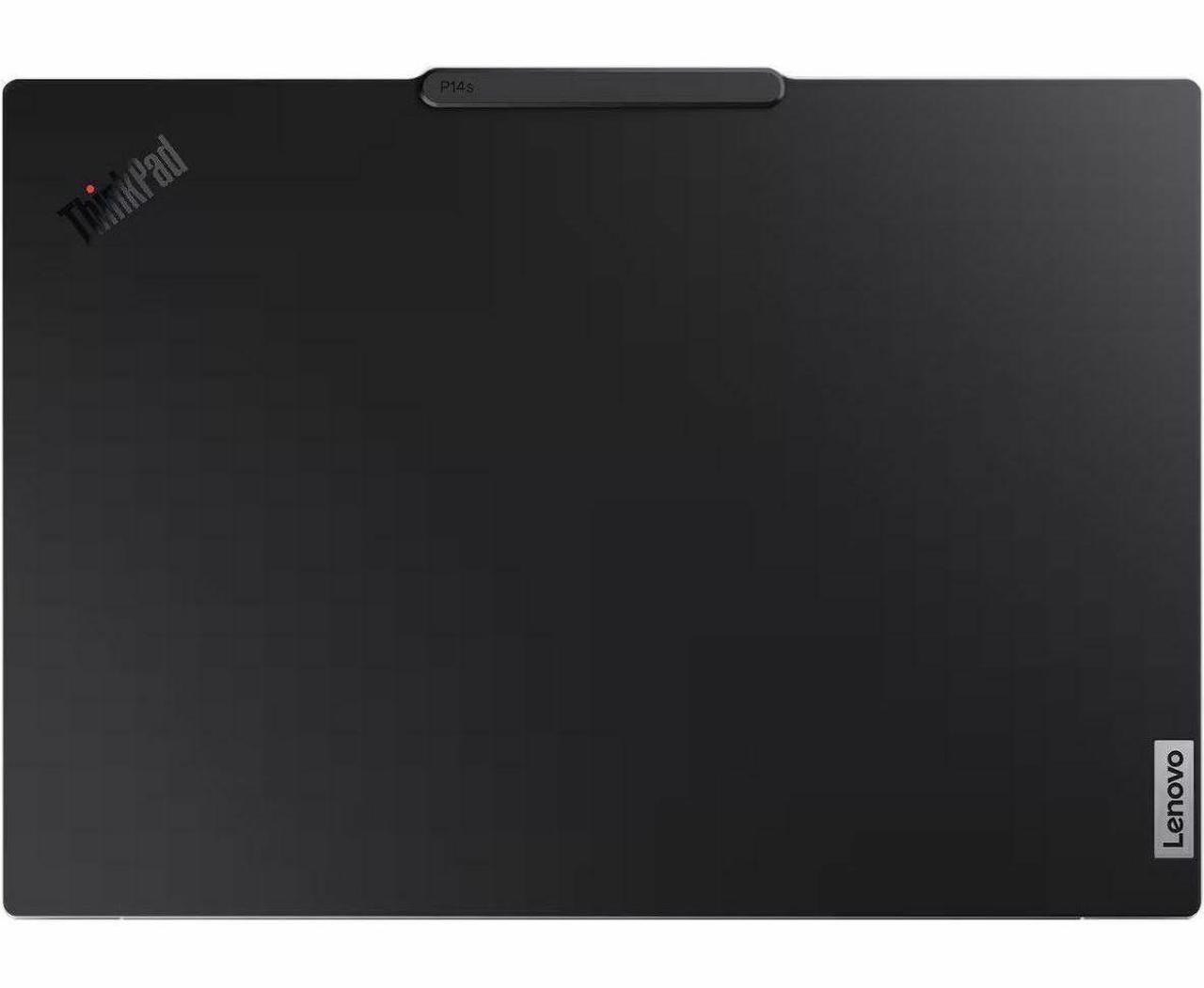 Alt view image 9 of 9 - Lenovo ThinkPad P14s Gen 5 21G2001TUS 14.5" Touchscreen Mobile Workstation - WQXGA - Intel Core Ultra 7 165H - vPro Technology - 32 GB - 1 TB SSD - English Keyboard - Black - Intel Chip - 2560 x
