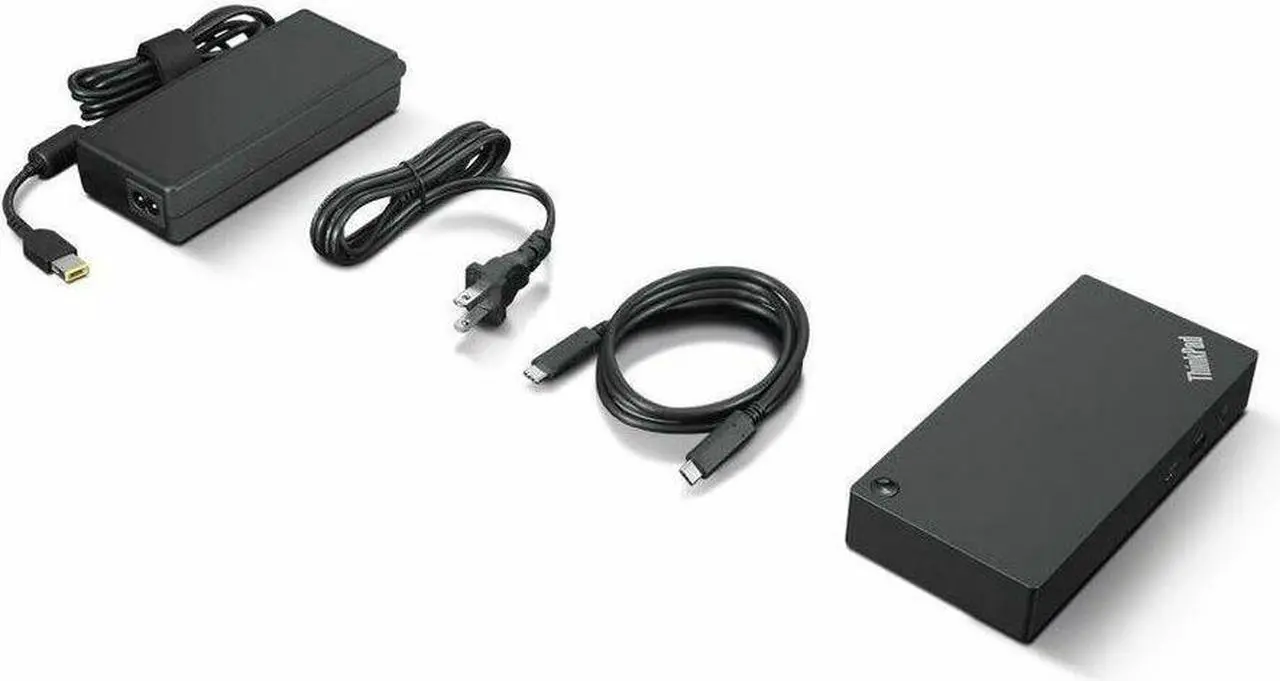 Alt view image 15 of 20 - Lenovo ThinkPad Universal USB-C Dock (with 135W Power Adapter)