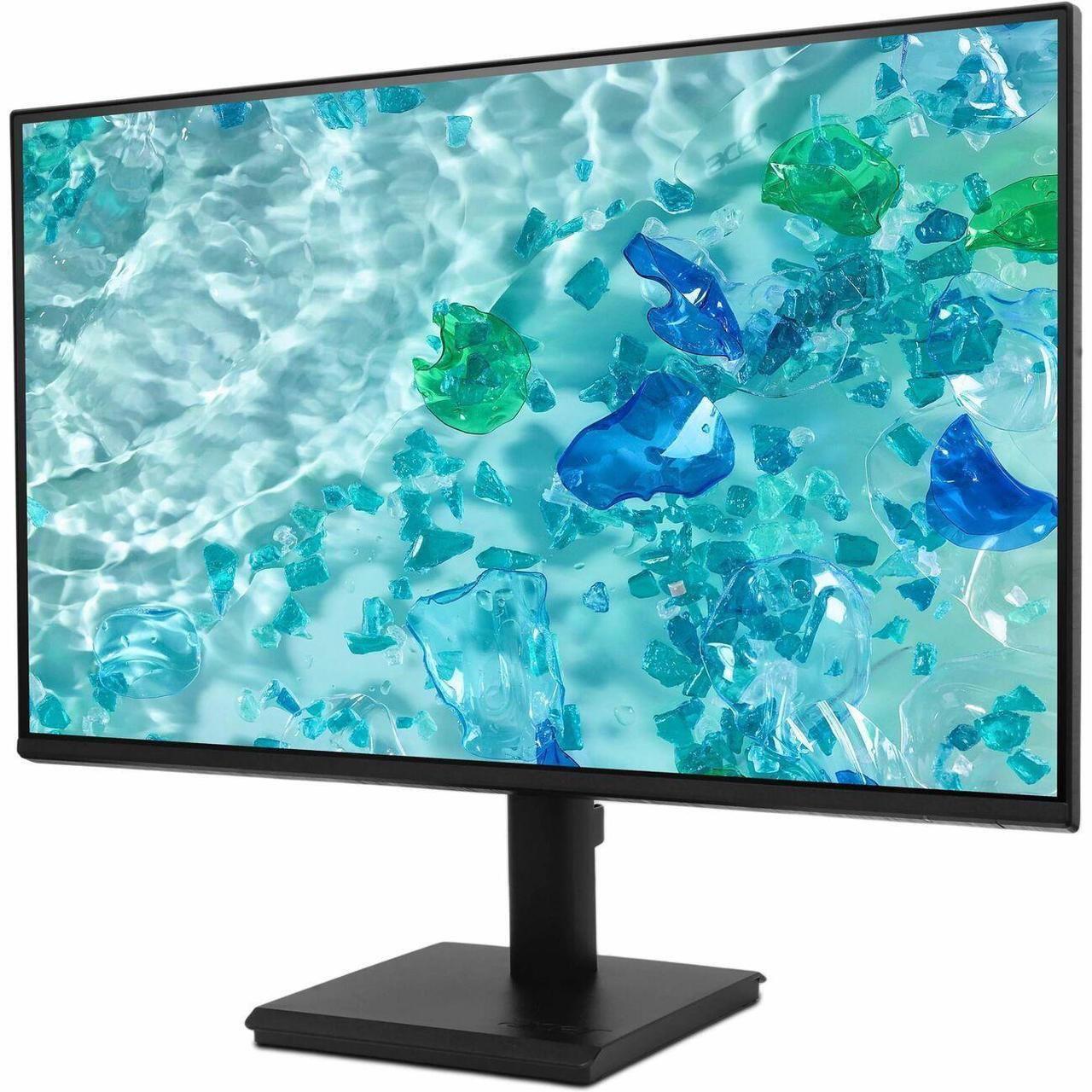Alt view image 3 of 3 - Acer Vero V247Y G 24" Class LCD Monitor - 16:9 - Black - 23.8" Viewable - 4 ms - Speakers - HDMI - VGA