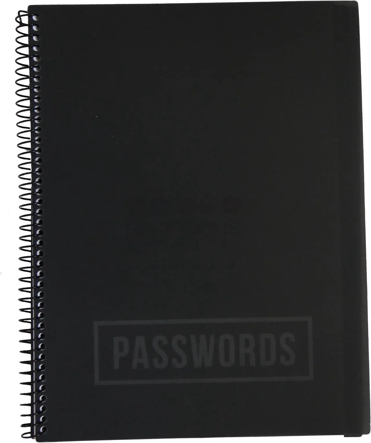 Alt view image 11 of 18 - Re-Focus the Creative Office Large Password Keeper Book, 7.5x10", Black
