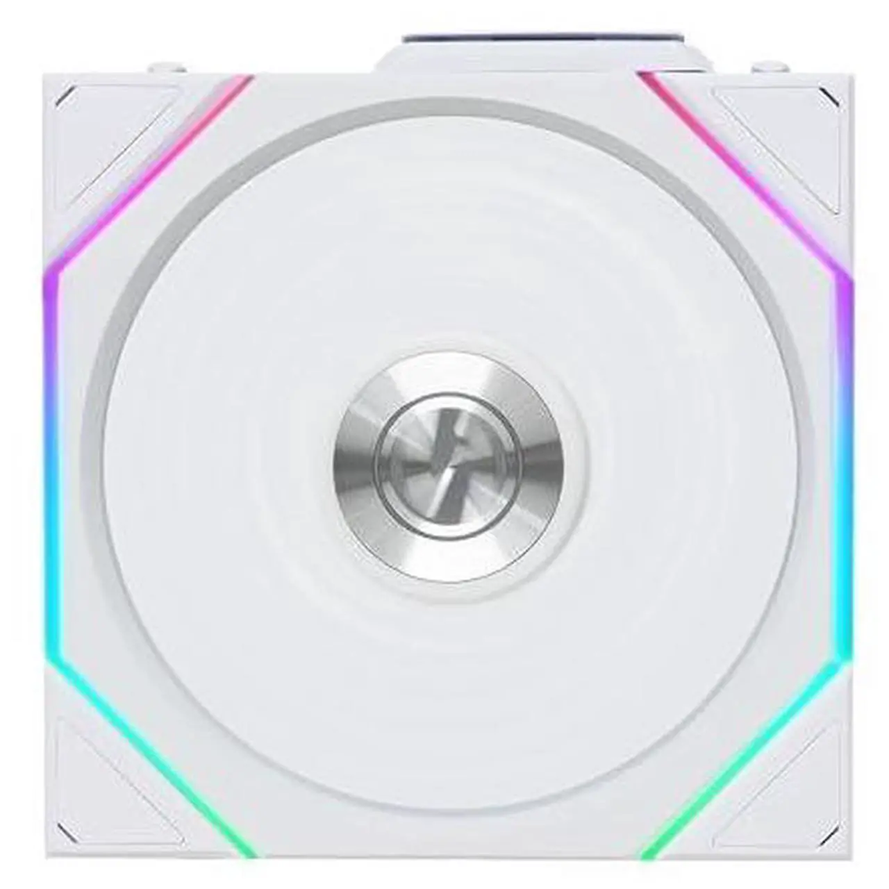 Alt view image 8 of 8 - Lian Li UNI Fan TL 120 Wireless - Single Pack (Reverse Blade) - Controller Not Included - 2.4 GHz Wireless Control  - Infinity Mirror Design - Controller requesd for use. - White (12RTL1W1W)