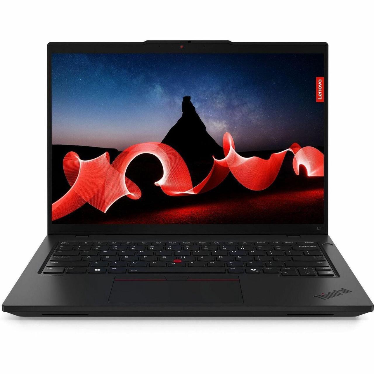 Alt view image 8 of 8 - Lenovo ThinkPad L14 Gen 5 21L1001UUS 14" Notebook - WUXGA - Intel Core Ultra 5 125U - 16 GB - 256 GB SSD - English Keyboard - Black - Intel Chip - 1920 x 1200 - Windows 11 Pro - Intel - In-plane