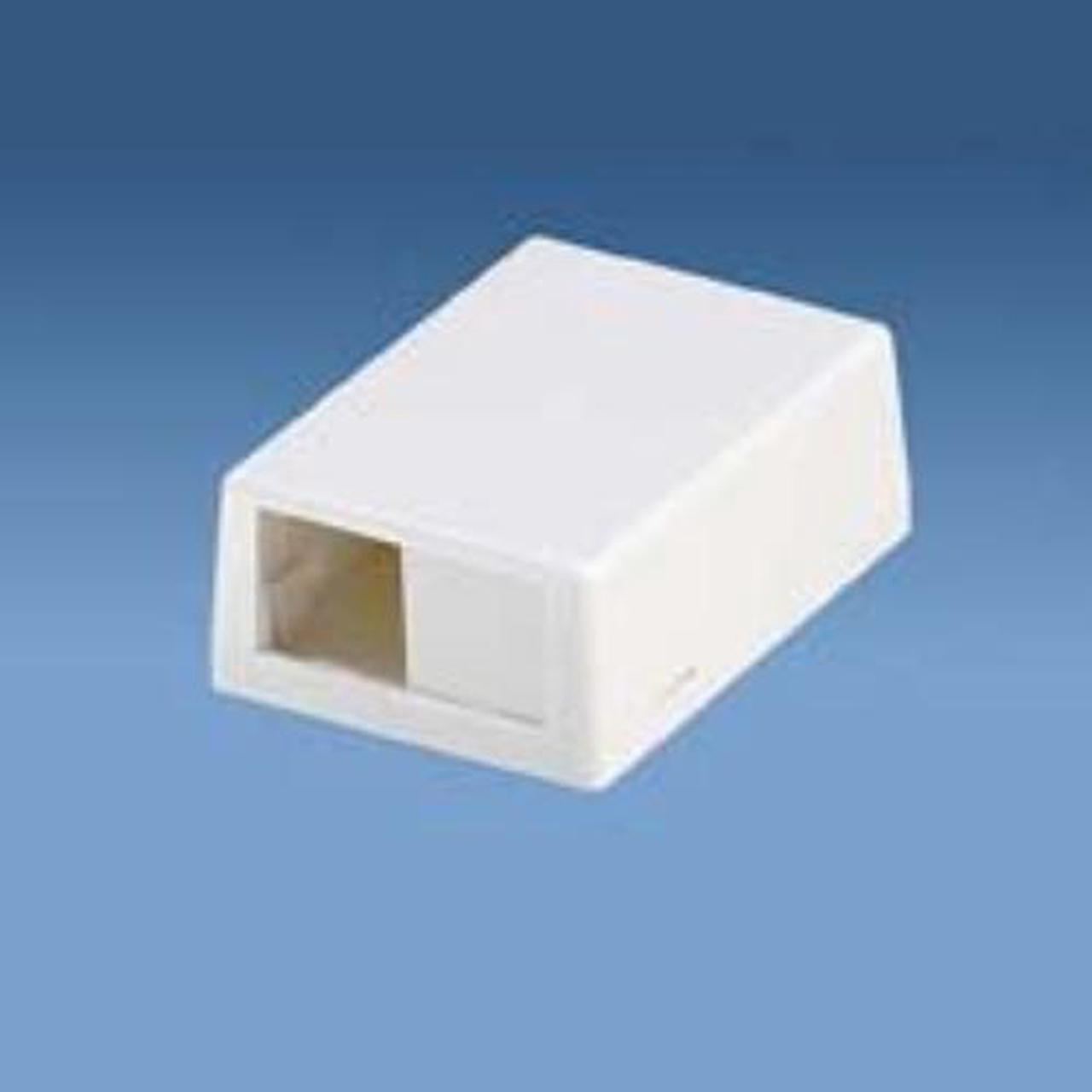 Alt view image 3 of 3 - PanNet Mini-Com CBXQ2WH-A Mounting Box CBXQ2WHA