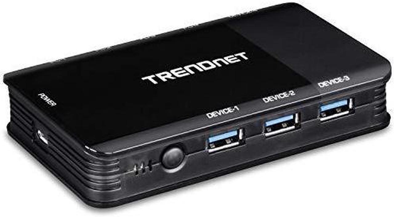Alt view image 15 of 20 - TRENDnet TK-U404  4 Computer 4-Port USB 3.1 Sharing Switch