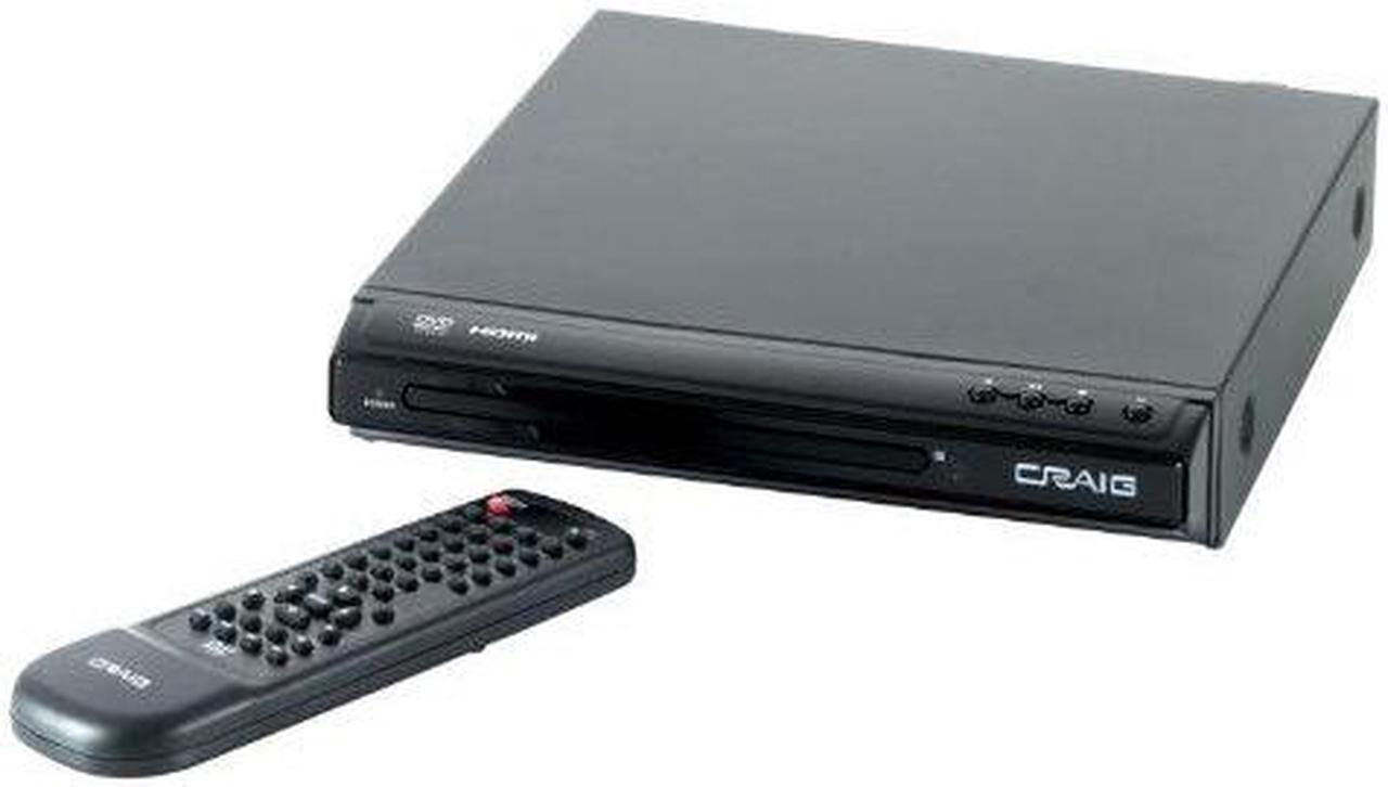 Alt view image 17 of 17 - CRAIG CVD401A Compact HDMI DVD Player with Remote in Black