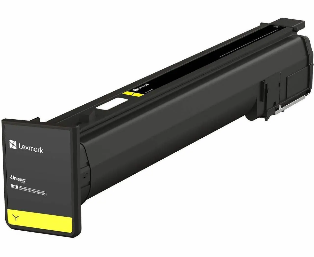 Alt view image 2 of 2 - Lexmark Original Laser Toner Cartridge - Box - Return Program - Yellow - 1 / Each - 46900 Pages
