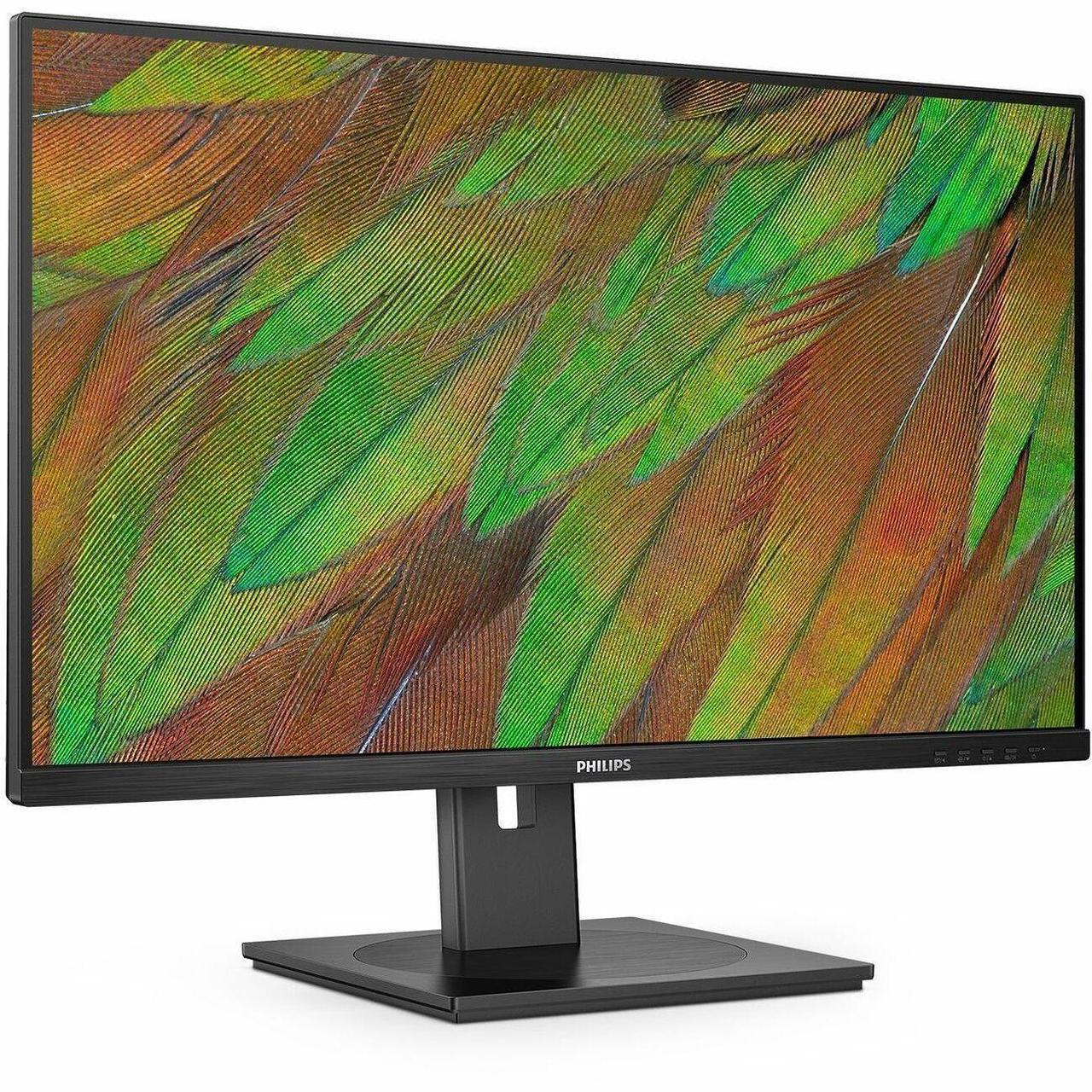 Alt view image 5 of 6 - Philips 32B1U3900 32" Class 4K UHD LED Monitor - 16:9 - Textured Black - 31.5" Viewable - Vertical Alignment - WLED Backlight - 3840 x 2160 - 1.07 Billion Colors - 350 Nit - 4 ms - Speakers