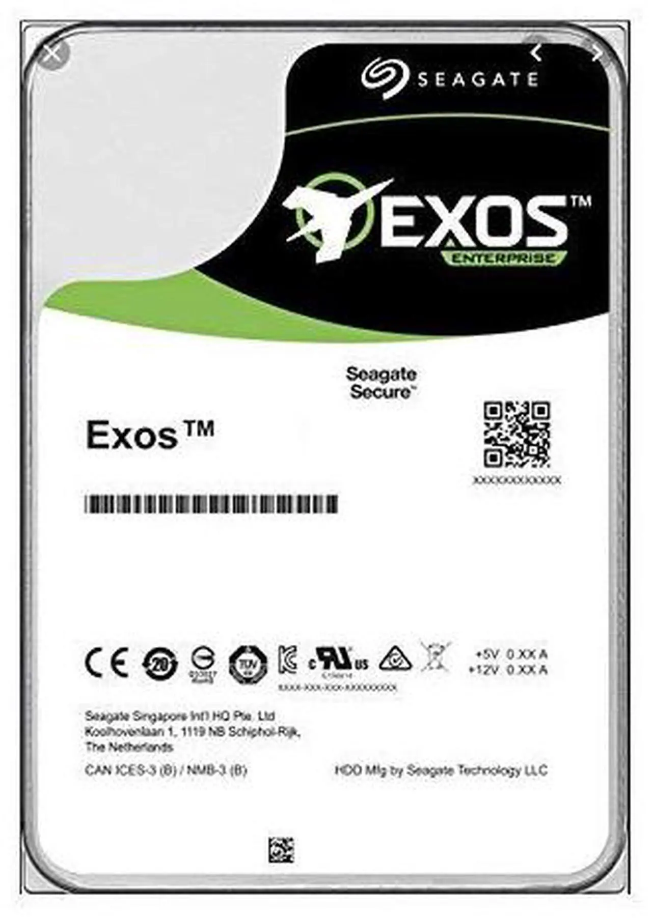 Alt view image 15 of 15 - Seagate Exos X16 14TB 7200 RPM SATA 6Gb/s 3.5-Inch Enterprise Hard Drive (ST14000NM001G)