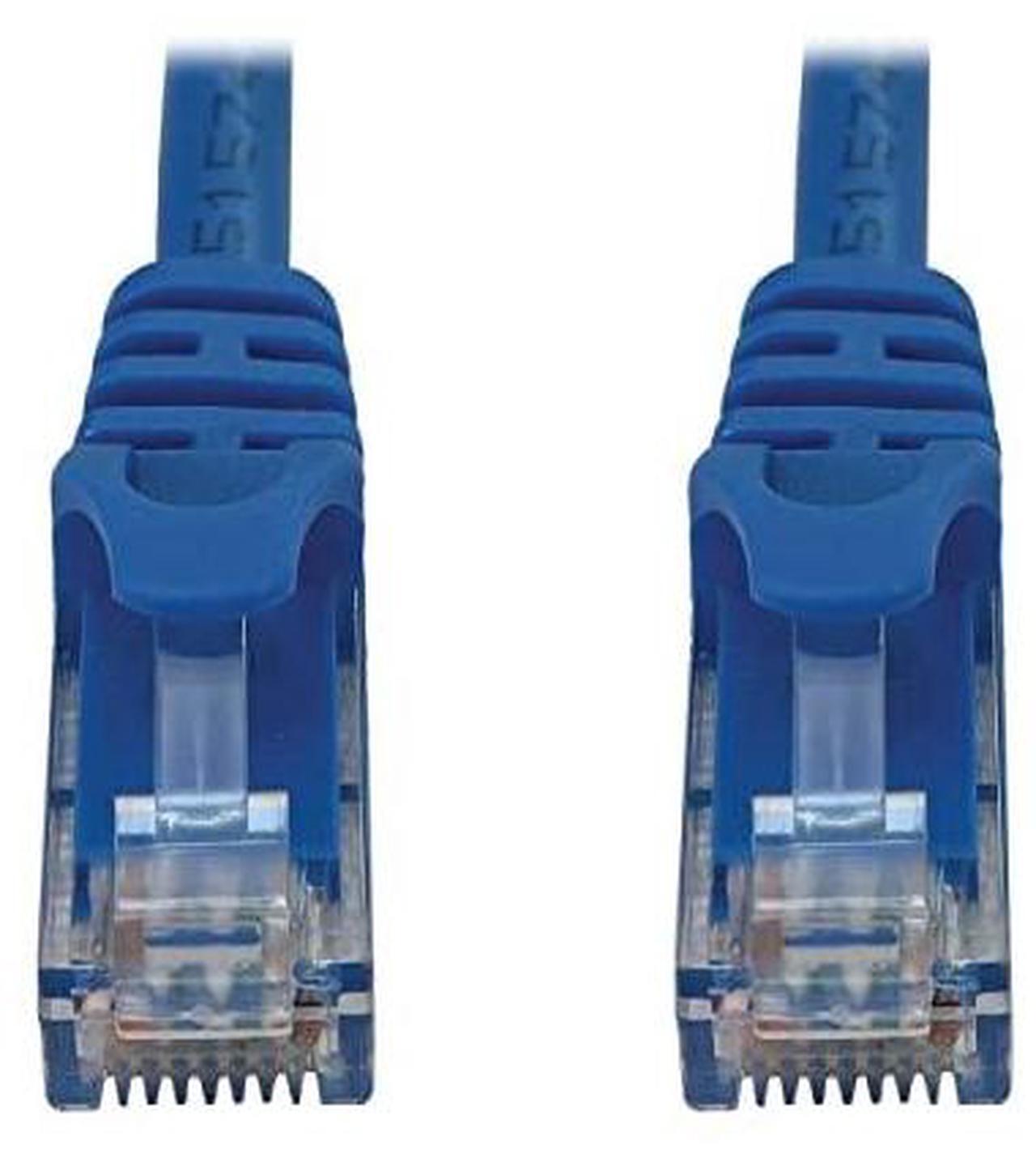 Alt view image 10 of 14 - Tripp Lite Cat6a 10G Snagless Molded UTP Ethernet Cable (RJ45 M/M) N261-050-BL