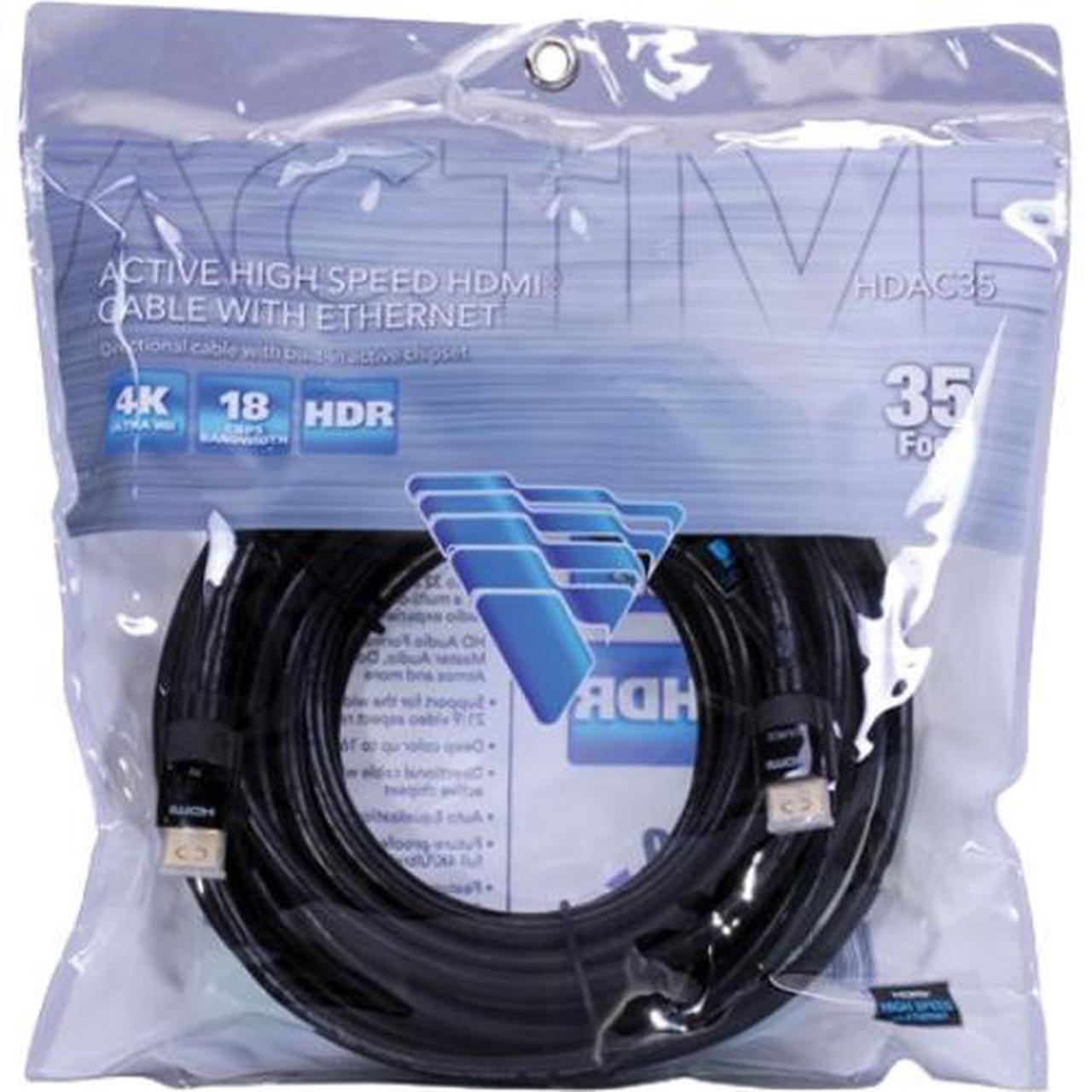 Alt view image 6 of 6 - VANCO 35' ACTIVE HIGH-SPEED HDMI CABLES WITH ETHERNET