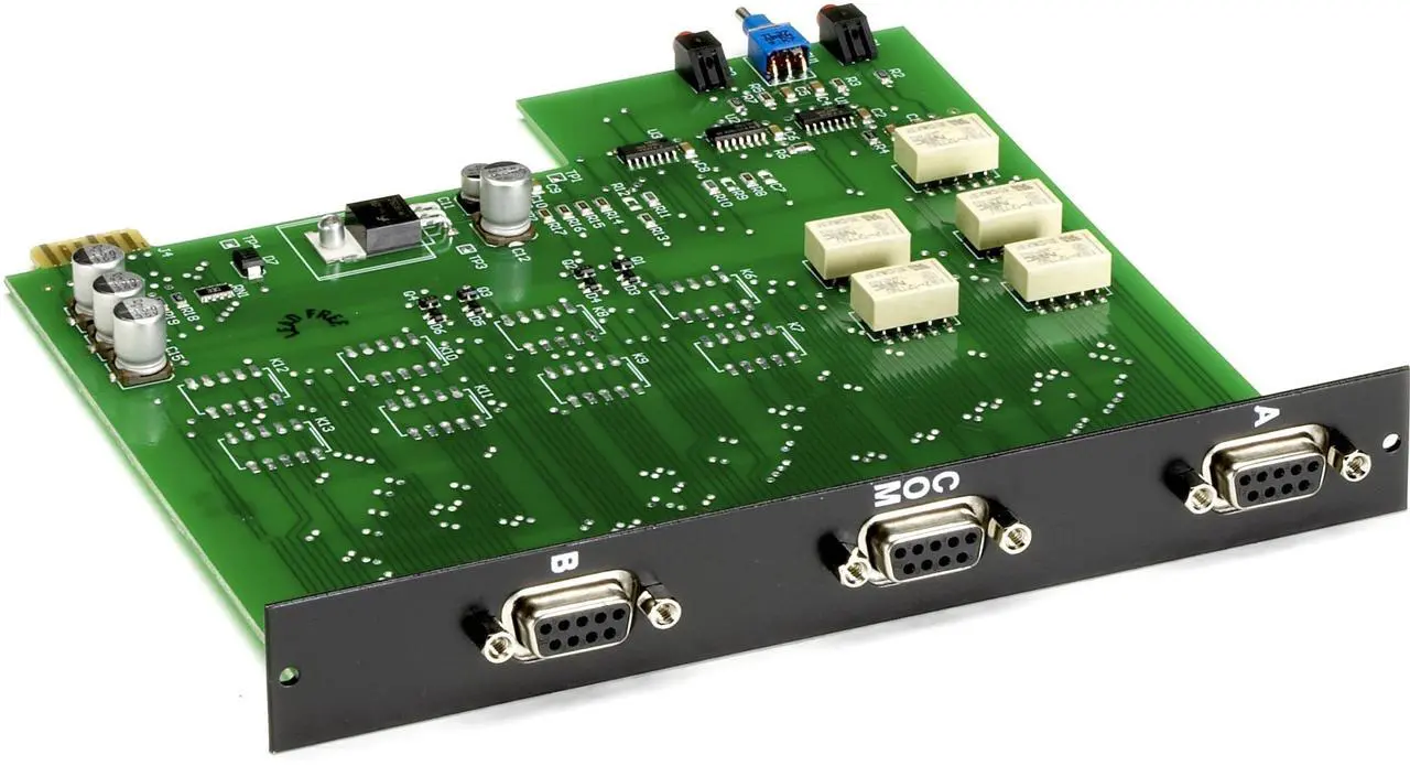 Alt view image 4 of 5 - 4U Db9 A/B Switch Card, Latching, Gsa, Taa