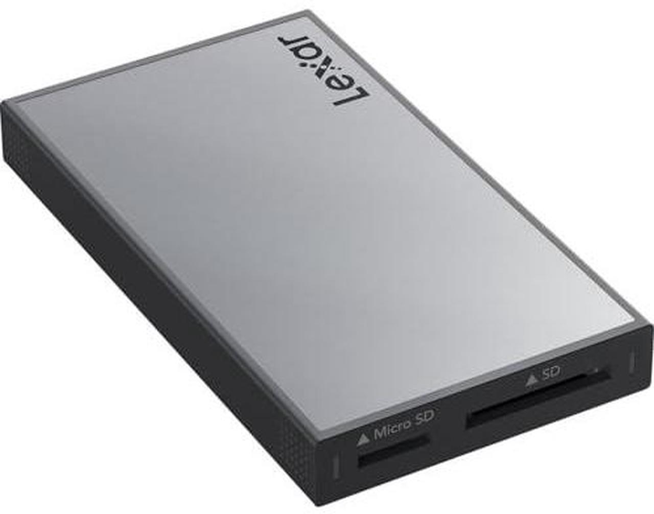 Alt view image 5 of 5 - Lexar Professional Workflow SD/microSD UHS-II Card Reader #LPWF710N-4ANGL