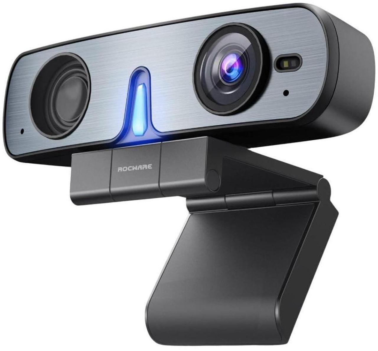 Alt view image 9 of 20 - ROCWARE RC08 Auto-Focus Webcam with Microphone Speaker