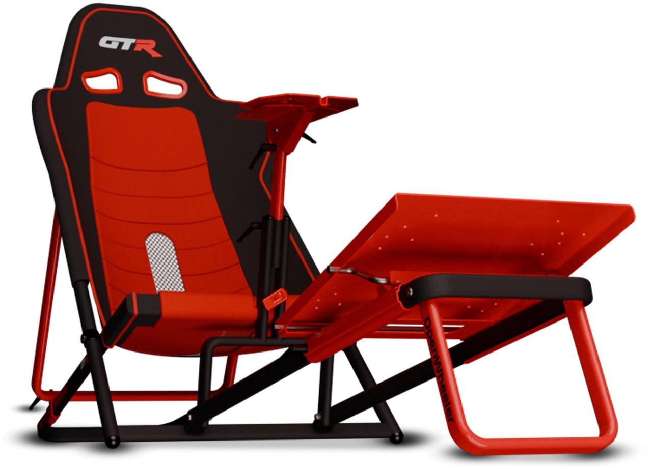 Alt view image 7 of 7 - GTR Simulator GTA Compact V2 Foldable Racing Simulator Cockpit for Sim Racing Gaming Driving Setup