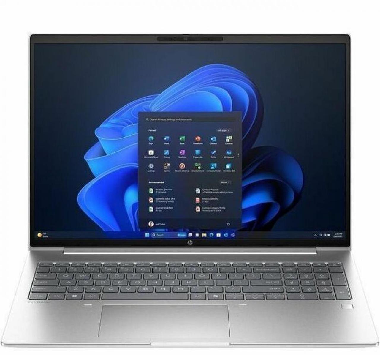 Alt view image 2 of 2 - HP ProBook 4 G1i 16" Notebook - WUXGA - Intel - 16 GB - 256 GB SSD - Pike Silver - Intel Chip - 1920 x 1200 - Windows 11 Pro - Intel - In-plane Switching (IPS) Technology - Front Camera/Webcam -