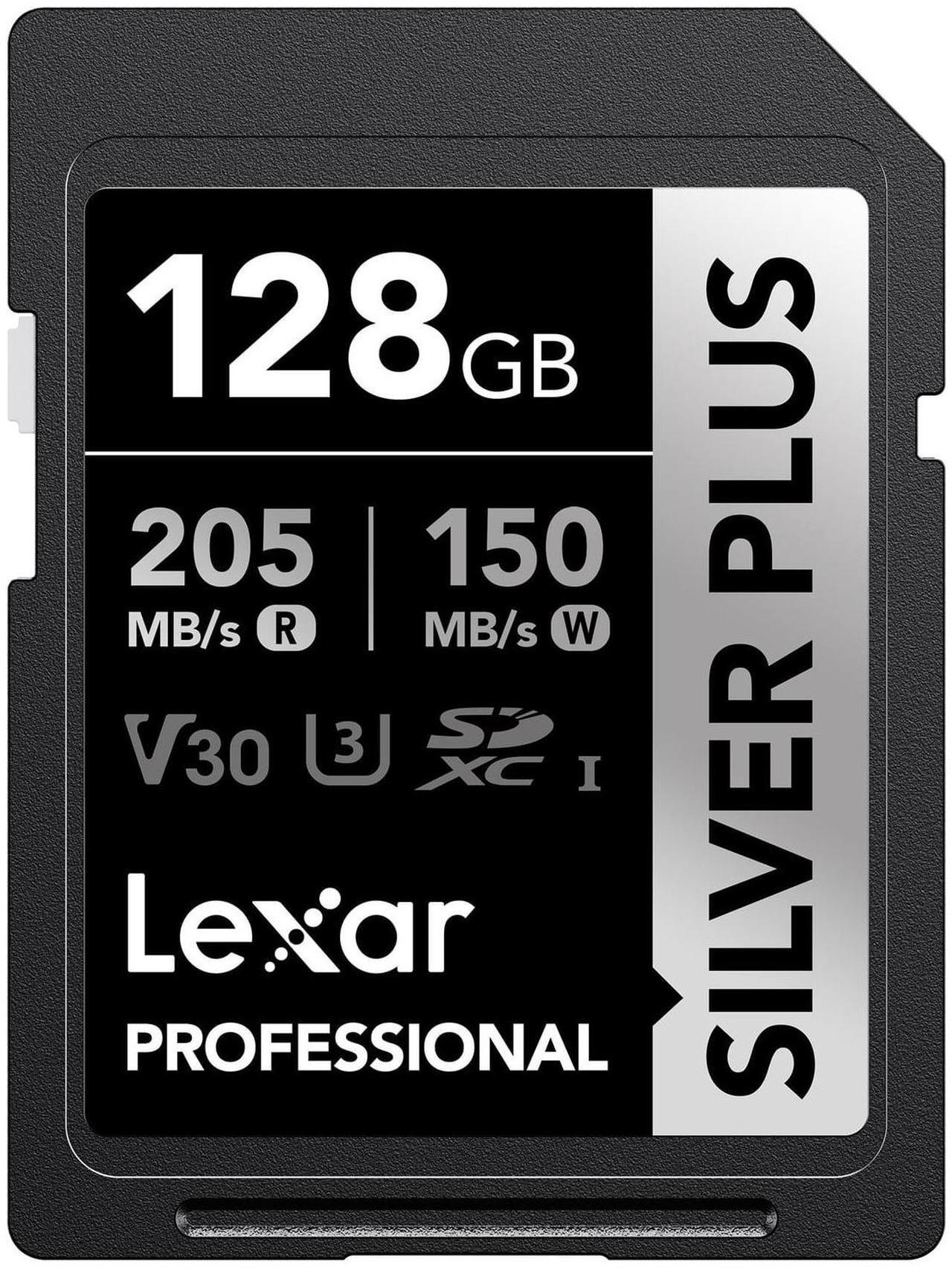 Alt view image 8 of 8 - Lexar Lexar Professional SILVER PLUS SDXC 128GB, NA #LSDSIPL128G-BNNNU