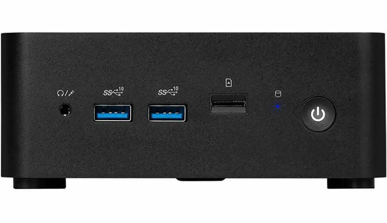 Alt view image 9 of 9 - MSI Cubi NUC AI 1UMG-025BUS Black Mini PC