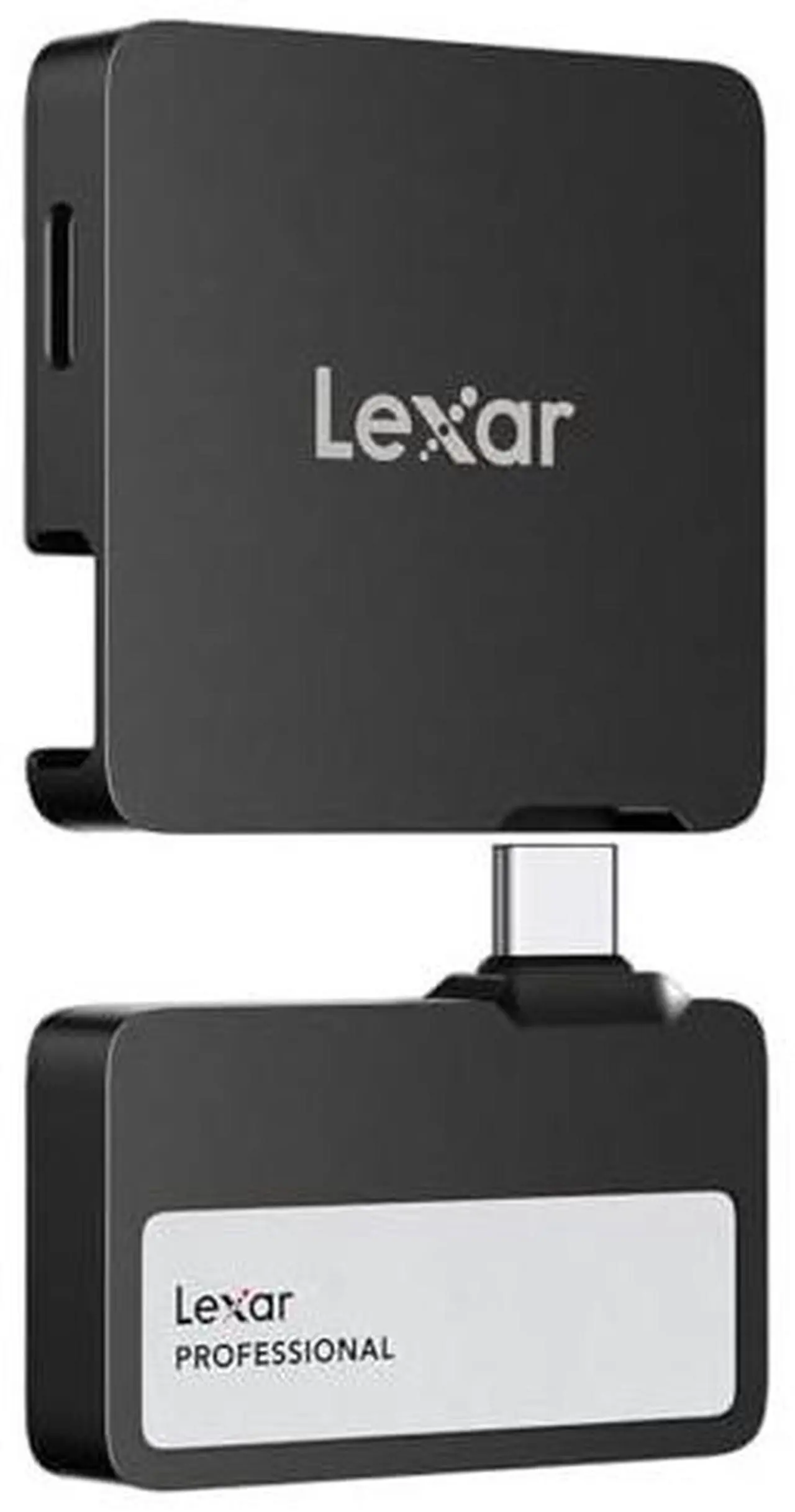Alt view image 3 of 3 - Lexar 2TB Professional Go USB 3.2 Gen 2 Portable SSD with Hub  LSL400S002T-RNBNU