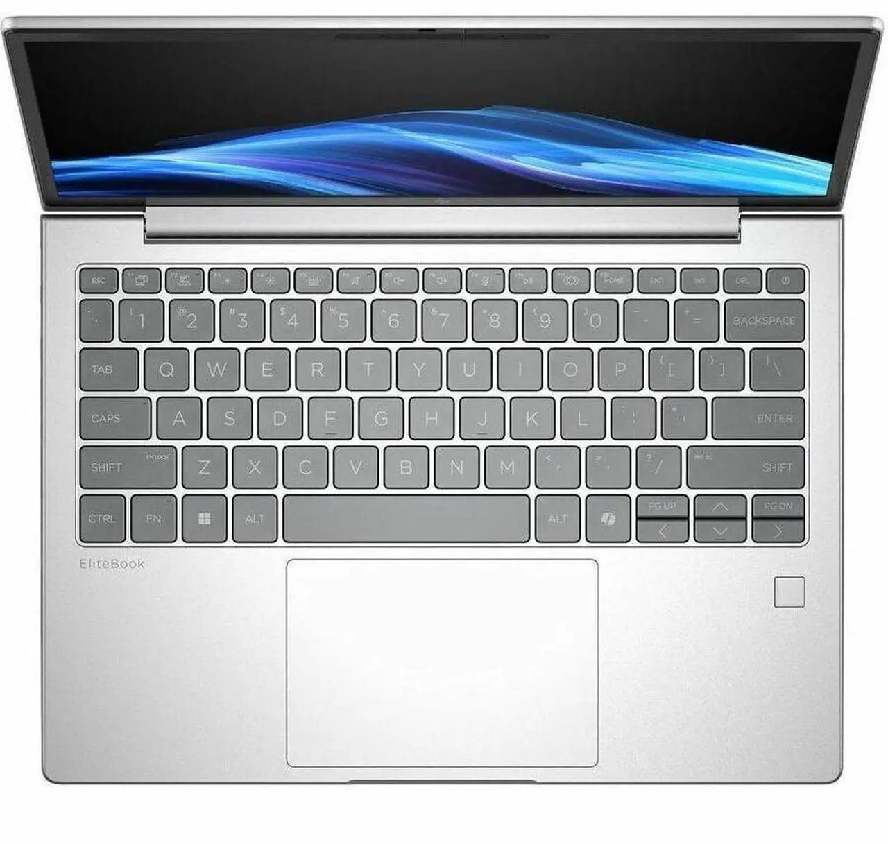 Alt view image 8 of 8 - HP EliteBook 6 G1i 13.3" Notebook - WUXGA - Intel Core Ultra 5 235U - vPro Technology - 16 GB - 512 GB SSD - English Keyboard - Pike Silver Aluminum - Intel Chip - 1920 x 1200 - Windows 11 Pro -