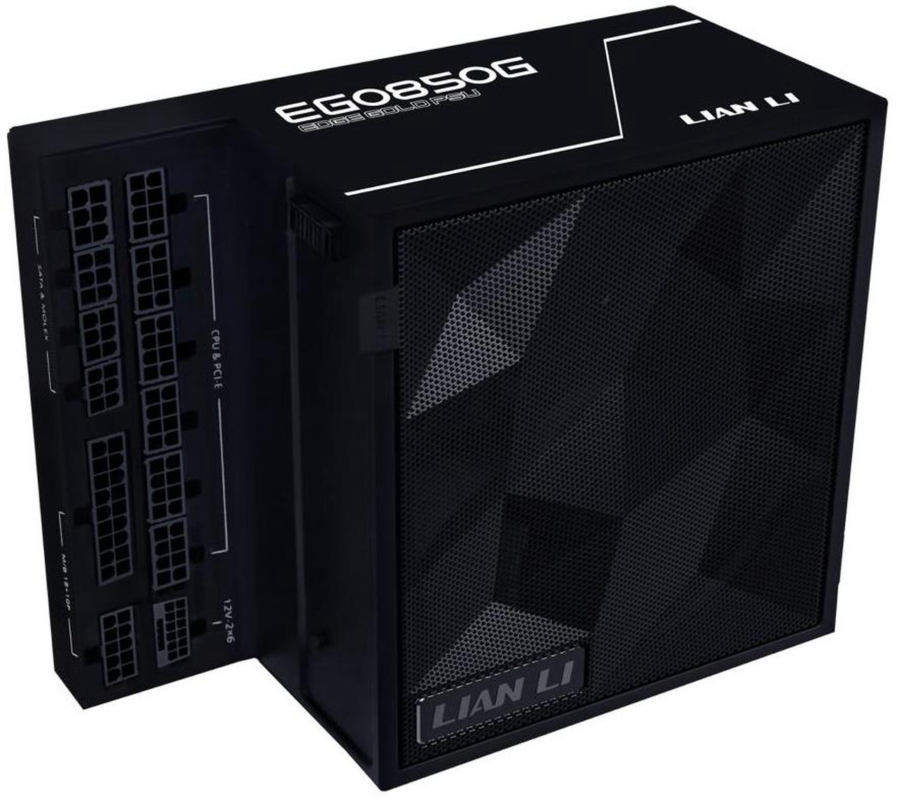 Open Box: Lian Li EDGE850W Fully Modular Low-Noise ATX Power Supply - ATX 3.1 & PCIE 5.1 Compliant - Cybenetics Gold Efficiency - 12V-2x6 Cable - L-Shape Design - Without USB/Fan Hub - Black (EG0850G.B) - Newegg.ca - Open Box condition - Image 30